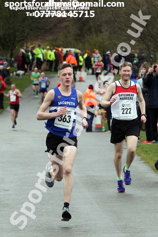 Senior mens NECAA Road Relays Champs., Hetton Lyons Oark, Hetton-le-Hole. Photo: David T. Hewitson/Sports for All Pics